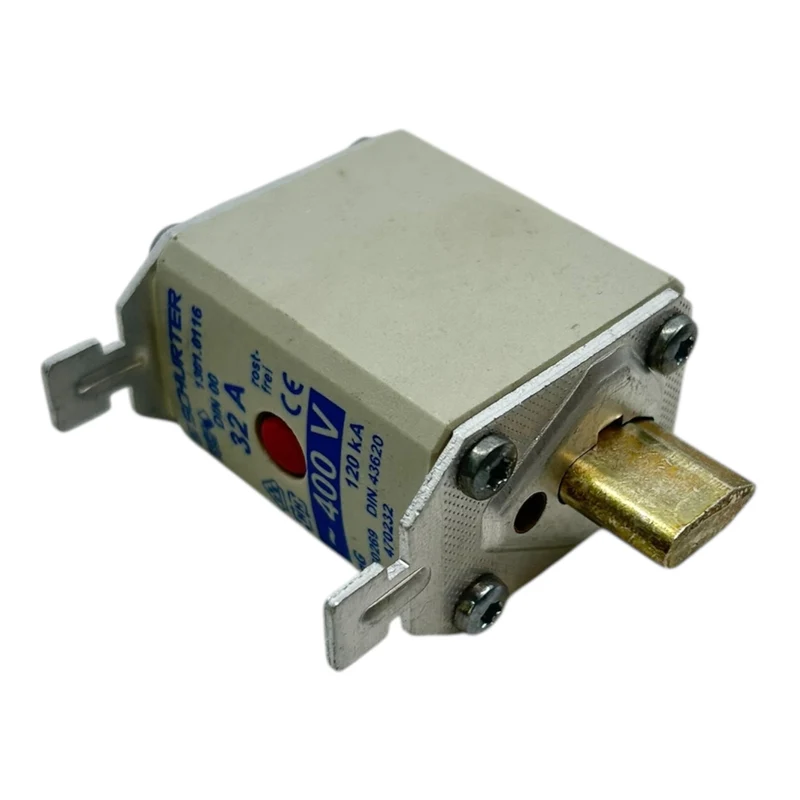 Schurter NH00 Sicherung 32A 400V gG 120kA rostfrei 1301.0116 Eurofuse VE: 5stk