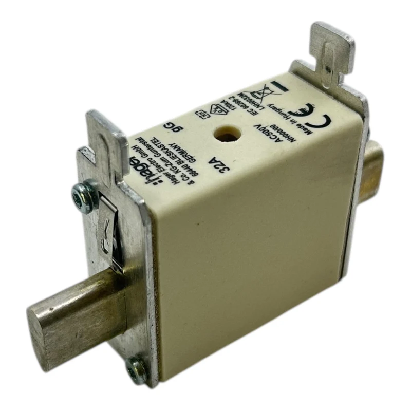 Hager Sicherungseinsatz 32A 500V gG NH- LNH0032M NH000 VE:3stk Industrie