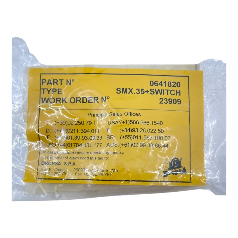 Dropsa Mikroschalter 1655133 Schalter Pneumatik Automation Ersatzteil Industrie