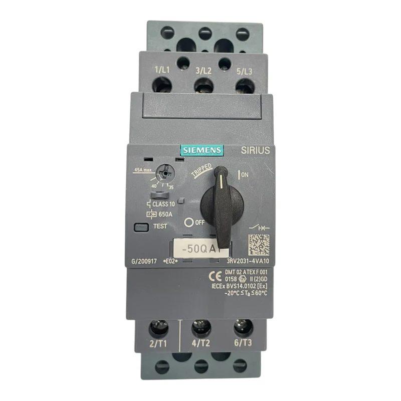 Siemens SIRIUS Leistungsschalter S2 Motorschutz 35-45A Schrauban 3RV2031-4VA10