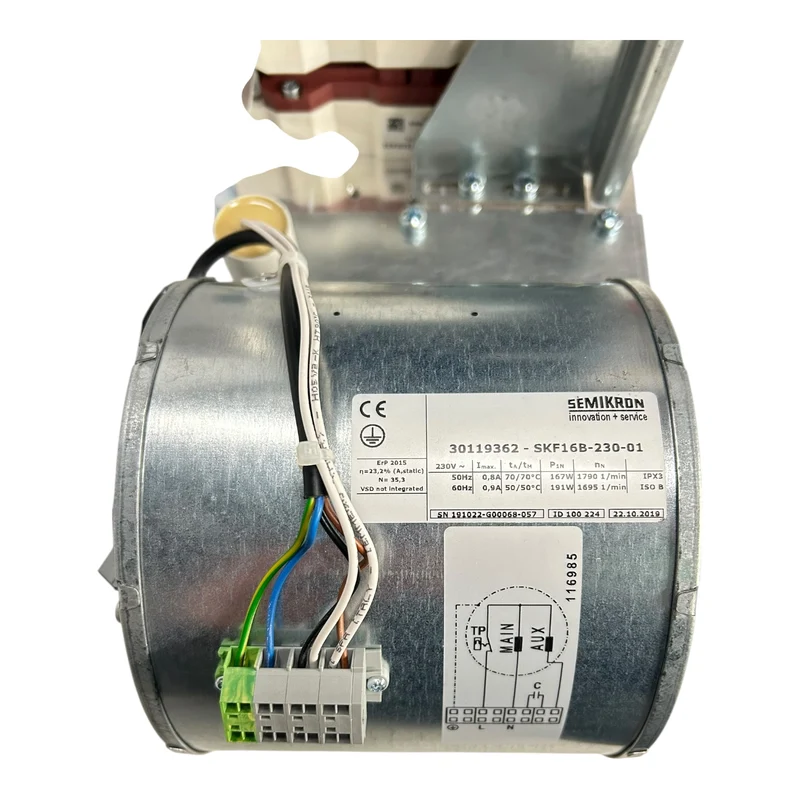 Semikron SKiiP 603GD172 Air Inverter Leistungswechselrichter mit Gebläse & Elkos
