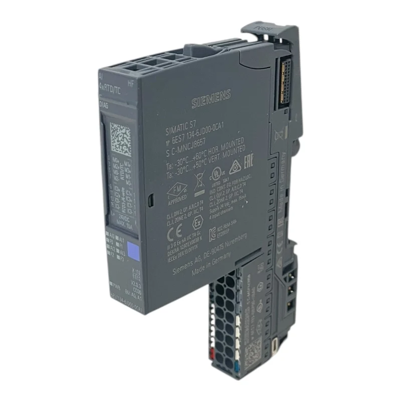 Siemens SIMATIC ET 200SP analoges Eingangsmodul 6ES7134-6JD00-0CA1 Siemens 200SP