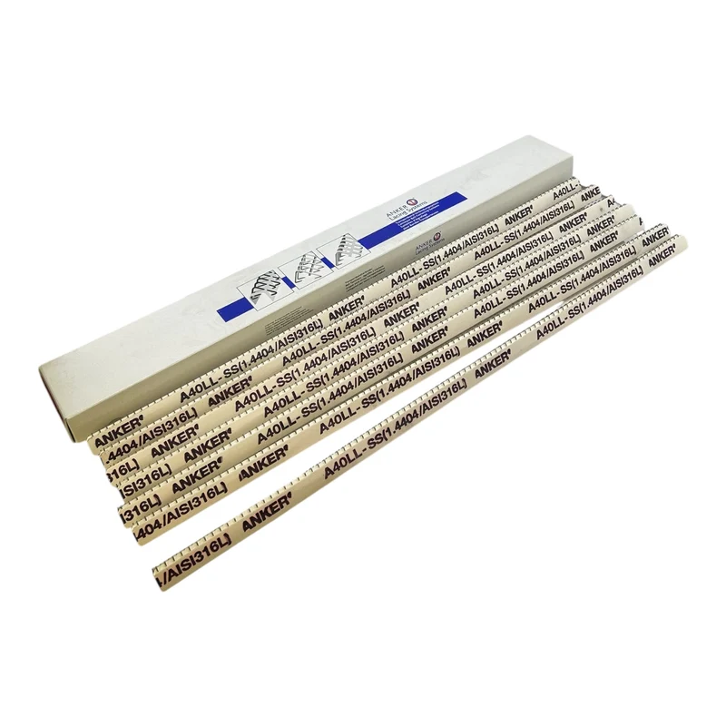 Anker A40LL-SS Transportbandverbinder Drahthaken 3-4mm Edelstahl 1.4404 VE:7stk
