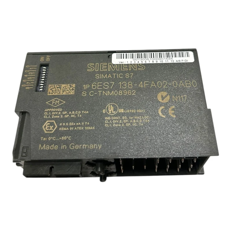 Siemens SIMATIC DP Elektronikmodul ET200S PROFISAFE 6ES7138-4FA02-0AB0 Industrie