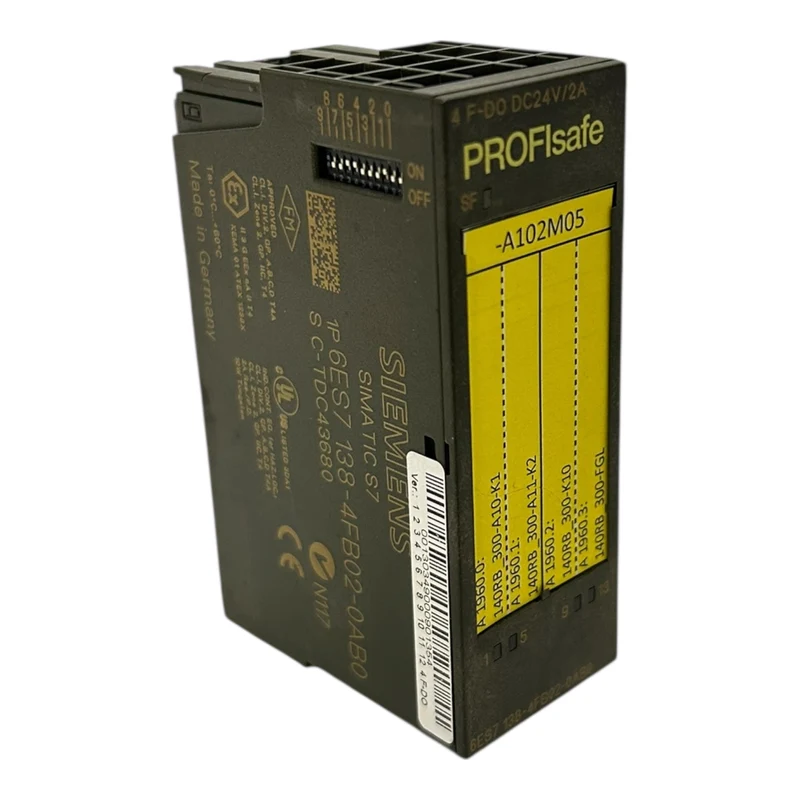 Siemens SIMATIC DP Elektronikmodul ET200S PROFISAFE 6ES7138-4FB02-0AB0 Industrie