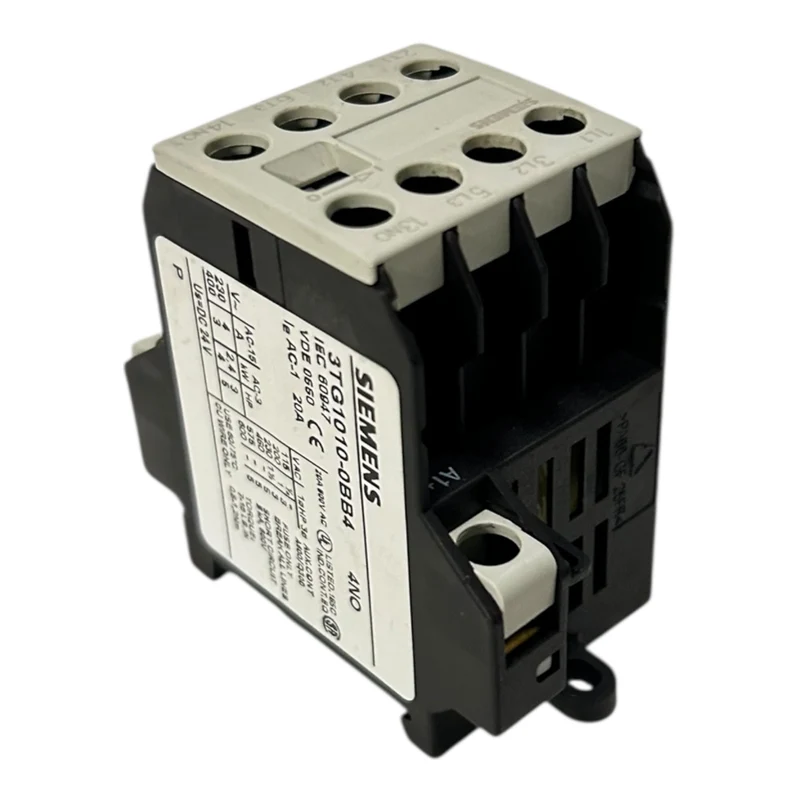 Siemens Powerrelais AC-3 8,4 A 4 kW / 400V 3-polig DC 24 V 3TG1010-0BB4 Siemens