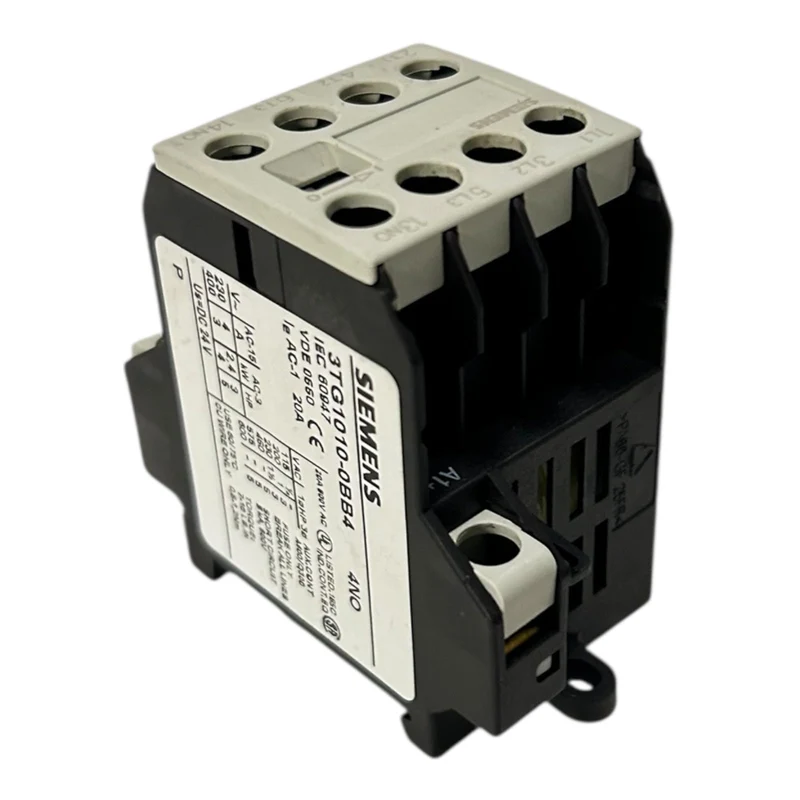 Siemens Powerrelais AC-3 8,4 A 4 kW / 400V 3-polig DC 24 V 3TG1010-0BB4 Siemens
