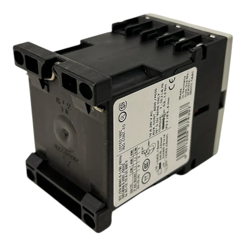 Siemens Hilfsschütz Schraubanschluss Baugröße S00 3 S +1 Ö DC 24 V 3RH1131-1BB40