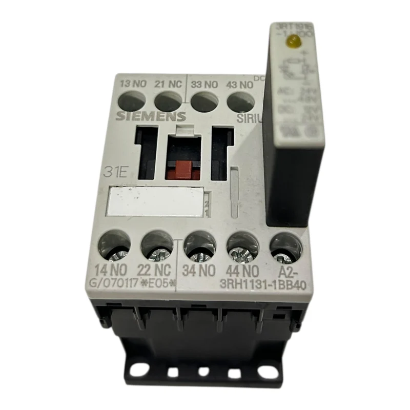 Siemens Hilfsschütz Schraubanschluss Baugröße S00 3 S + 1 Ö DC 24V 3RH1131-1BB40