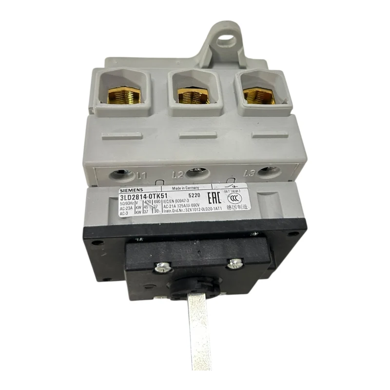 Siemens SENTRON Lasttrennschalter Hauptschalter 3-polig 3LD2814-0TK51 Siemens