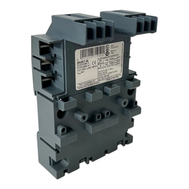 Siemens SIRIUS 3-Phasen-Sammelschiene Einspeiseklemme 3RV2917-4A