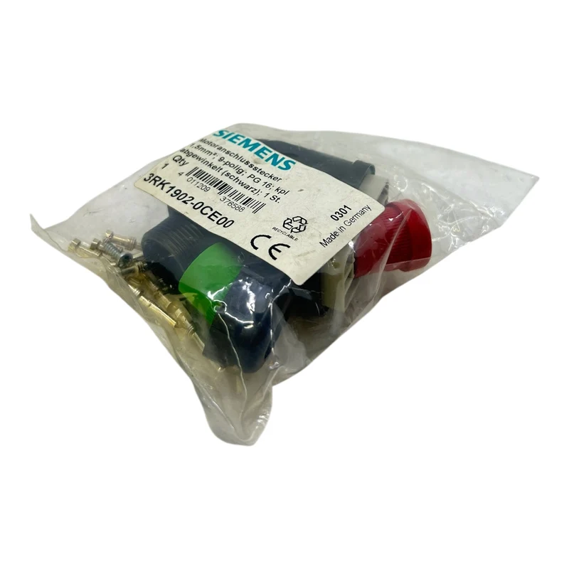 Siemens Motoranschlussstecker 3RK1902-0CE00 für industriellen Einsatz Stecker