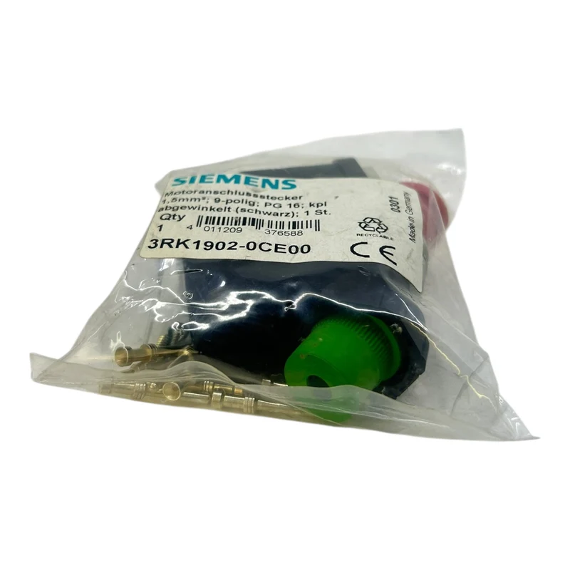Siemens Motoranschlussstecker 3RK1902-0CE00 für industriellen Einsatz Stecker