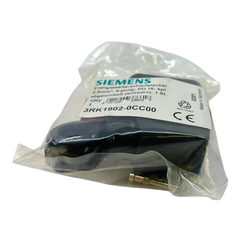 Siemens Energieweiterschleifstecker 3RK1902-0CC00 für industriellen Einsatz
