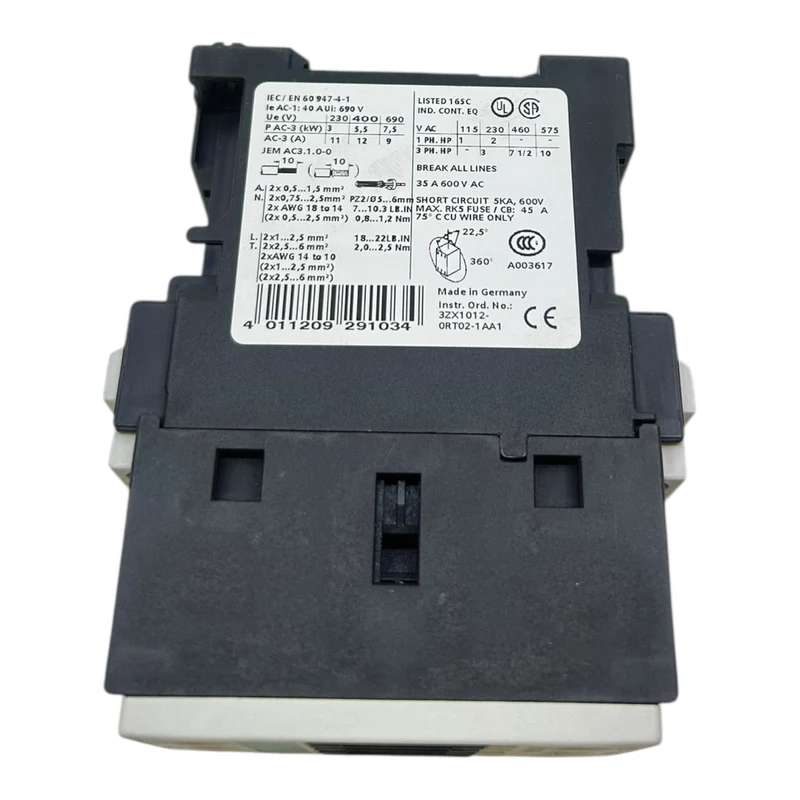 Siemens SIRIUS Leistungsschütz 3RT1024-1BB40 für industriellen Einsatz Automatik