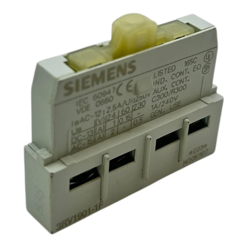 Siemens Hilfsschalter 3RV1901-1F Schalter Industrie Einsatz Automatik Steuerung