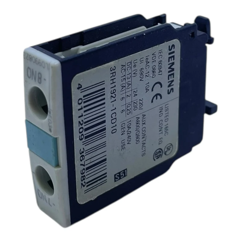 Siemens Hilfsschalterblock 3RH1921-1CD10 VE:2stk geeignet für die Industrie