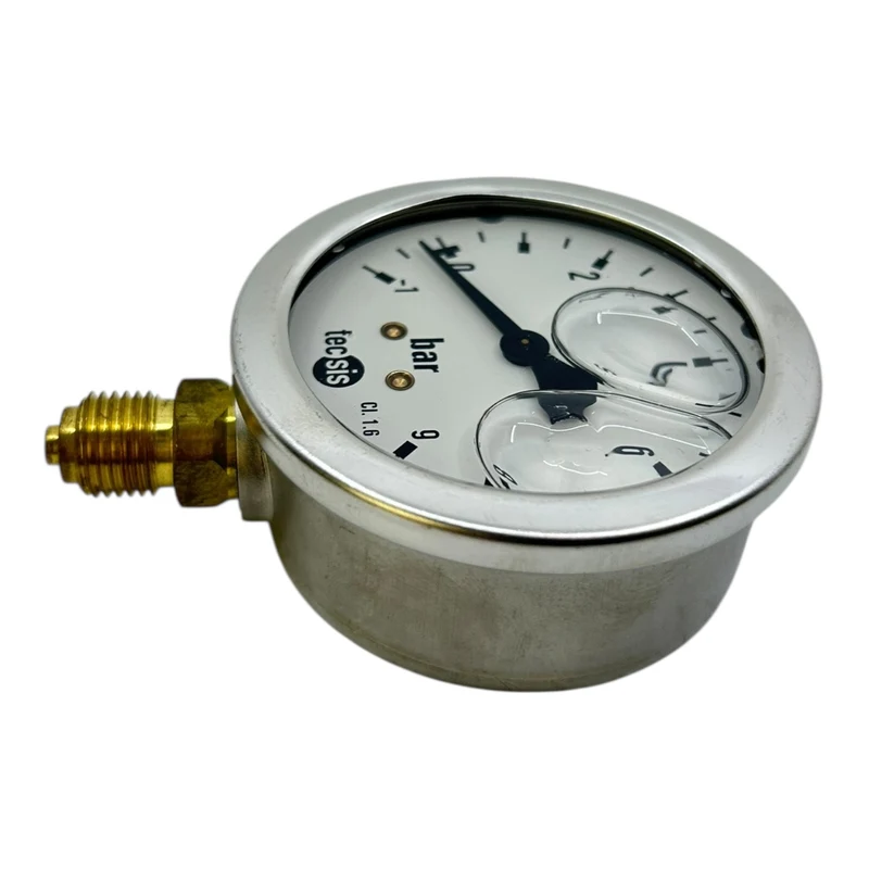 Tecsis Manometer -1-9bar 1454046001 Manometer geeignet für die Industrie