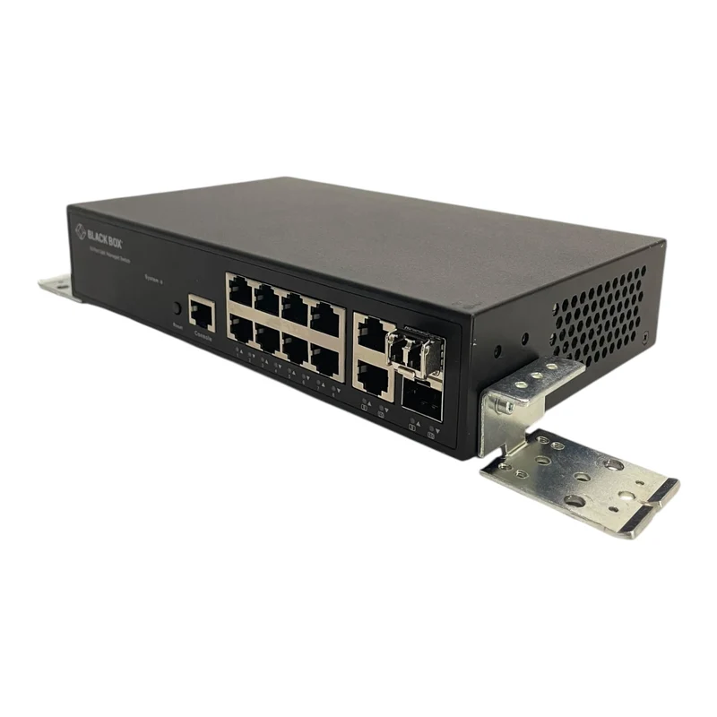 Blackbox Gigabit Managed Ethernet Switch LGB1110A geeignet für die Industrie
