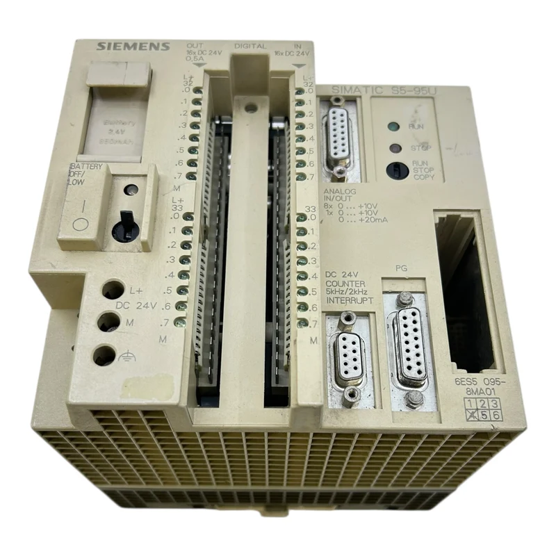 Siemens Kompaktgerät SIMATIC S5 6ES5095-8MA01 Kompaktgerät von Siemens