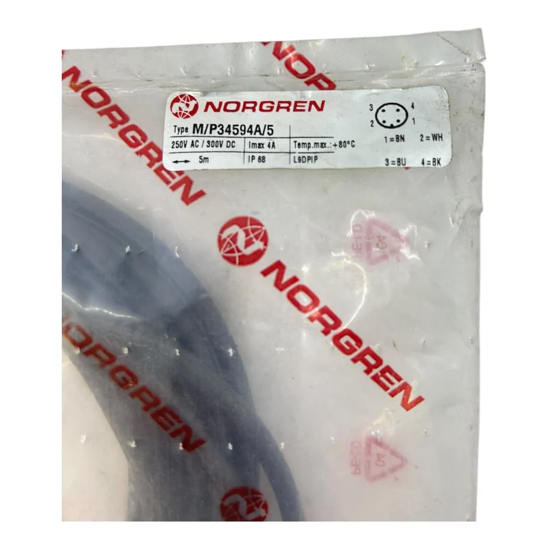 Norgren Sensorkabel Kabel 5m M/P34594A/5 Norgren Geeignet für die Industrie