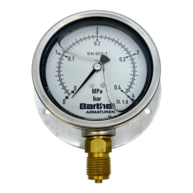 Barthel Manometer 4130358075 0-4 bar Manometer geeignet für die Industrie