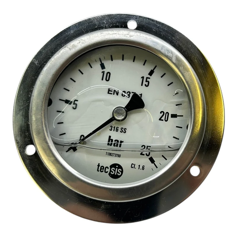 Tecsis Manometer 0-25bar 1106273769 Manometer geeignet für die Industrie
