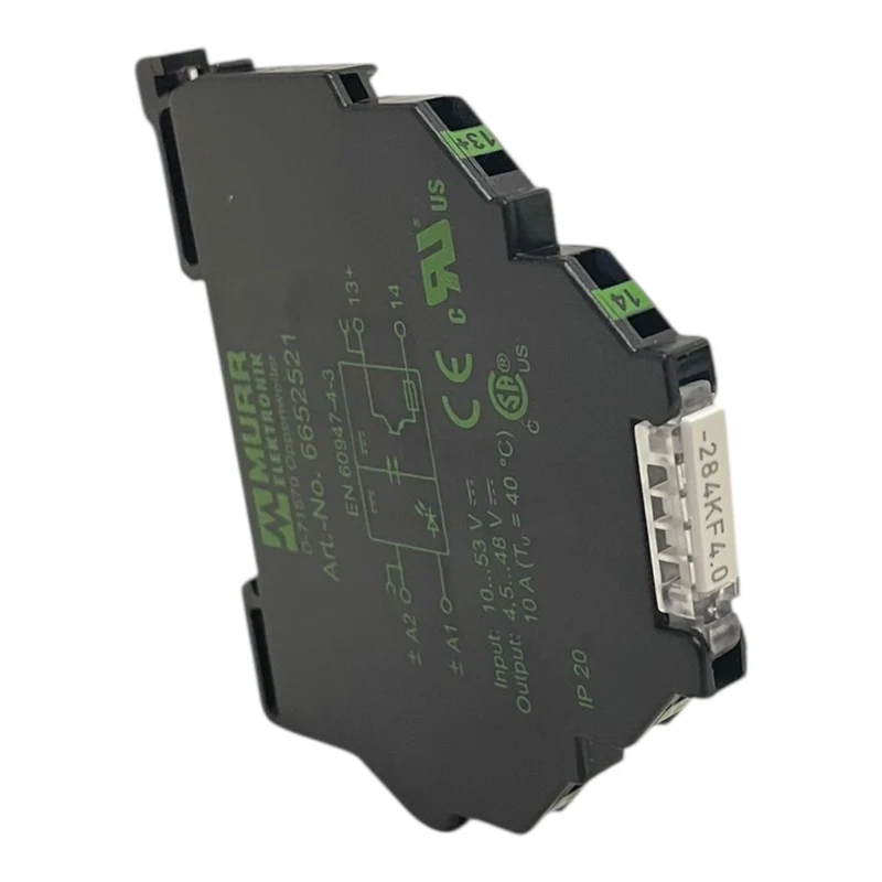 Murr Optokopplermodul MIRO TR 24VDC 24VDC 10A FK 6652521 Modul für Industrie