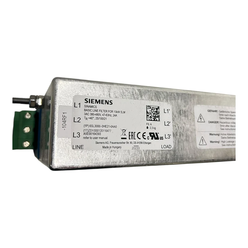 Siemens SINAMICS Netzfilter für 10kW Smart Line Module 6SL3000-0HE21-0AA0