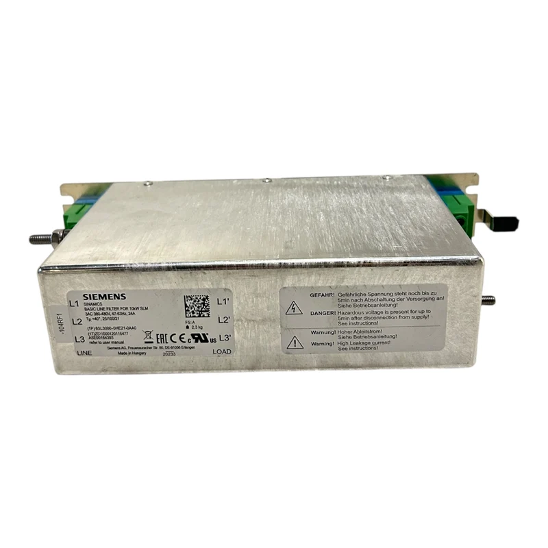 Siemens SINAMICS Netzfilter für 10kW Smart Line Module 6SL3000-0HE21-0AA0