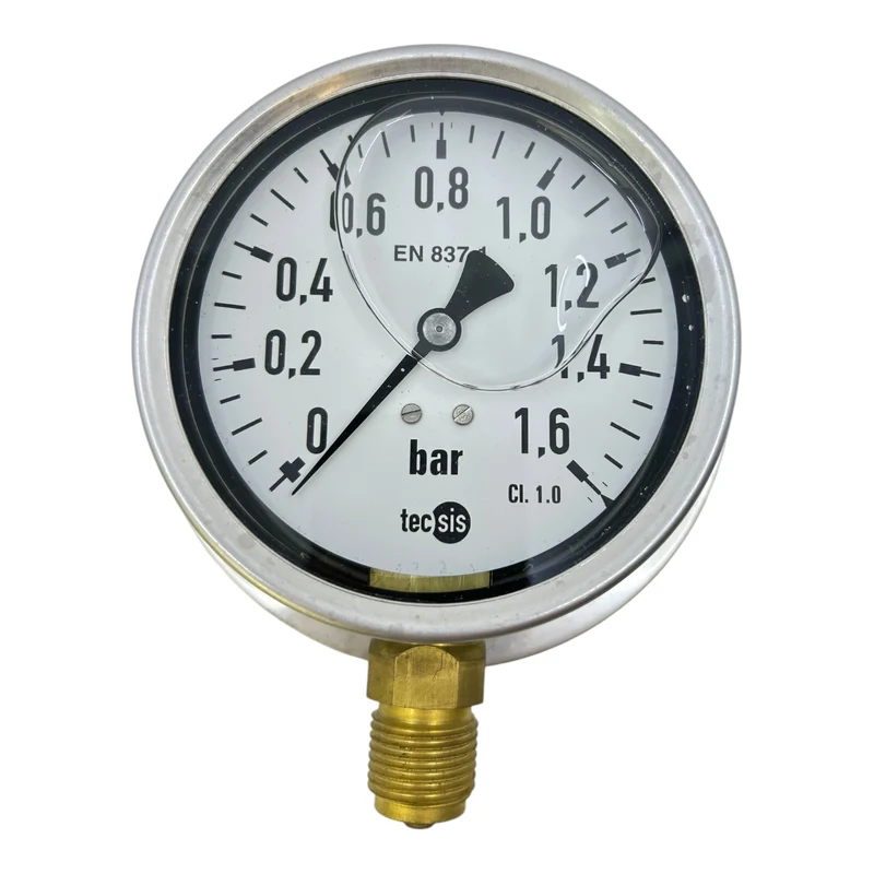 Tecsis Manometer 0-1,6bar 1778.070.017 Manometer geeignet für die Industrie