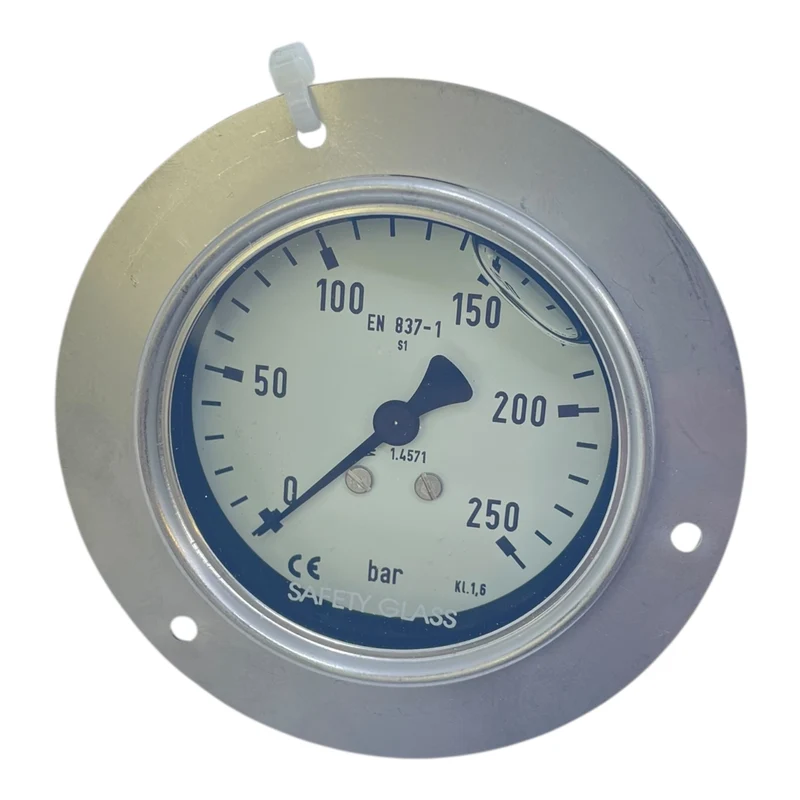 Tecsis Manometer 0-250 bar Druckmessgerät Manometer geeignet für die Industrie
