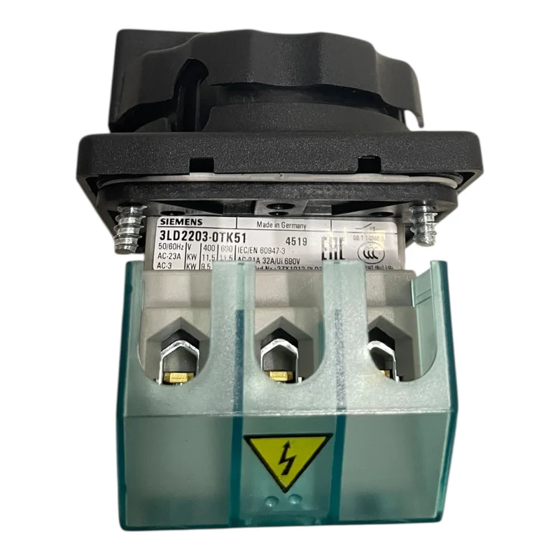 Siemens SENTRON Lasttrennschalter 3LD Hauptschalter 3-polig 3LD2203-0TK51