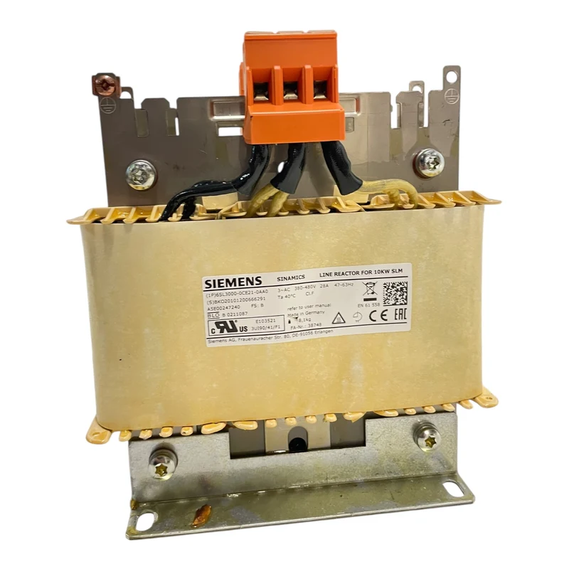 Siemens SINAMICS Netzdrossel für 10kW Smart Line Module 6SL3000-0CE21-0AA0