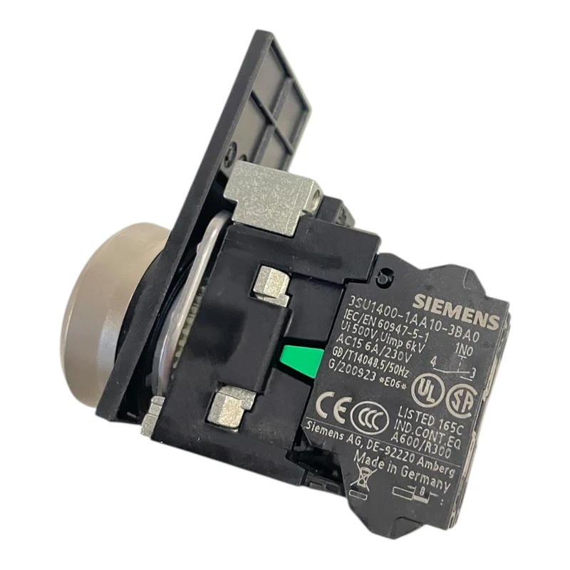 Siemens SIRIUS ACT Drucktaster 3SU1400-1AA10-3BA0 Drucktaster von Siemens