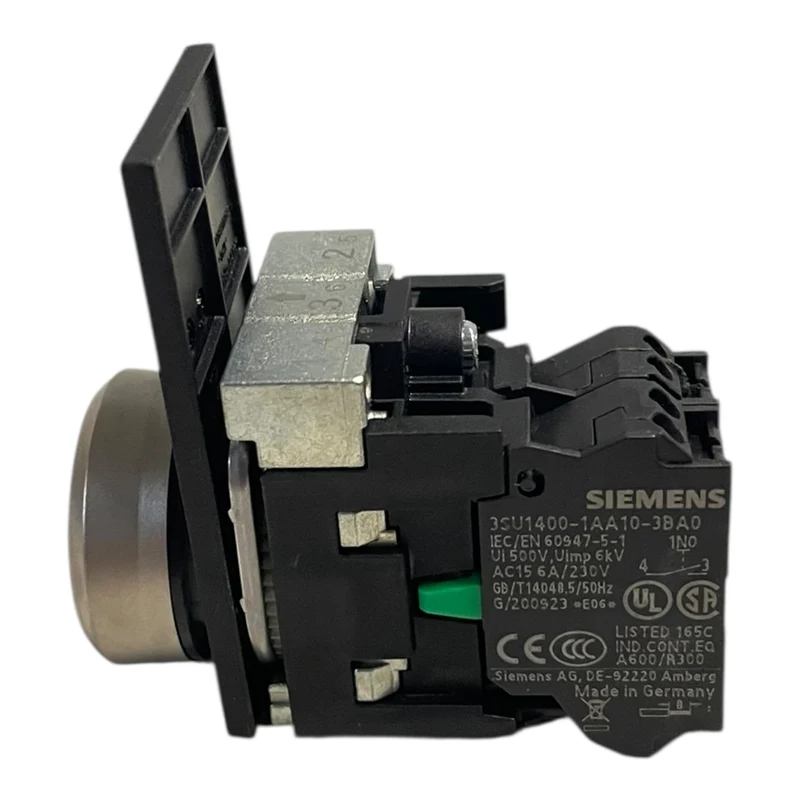Siemens SIRIUS ACT Drucktaster 3SU1400-1AA10-3BA0 Drucktaster von Siemens