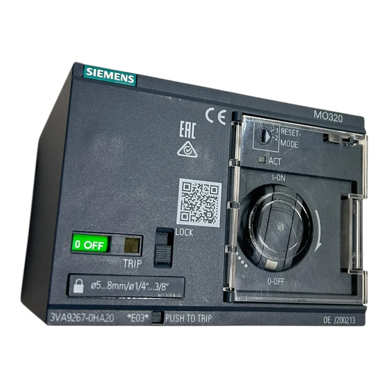Siemens Motorantrieb 110-230V AC/110-250V DC 3VA9267-0HA20 für die Industrie