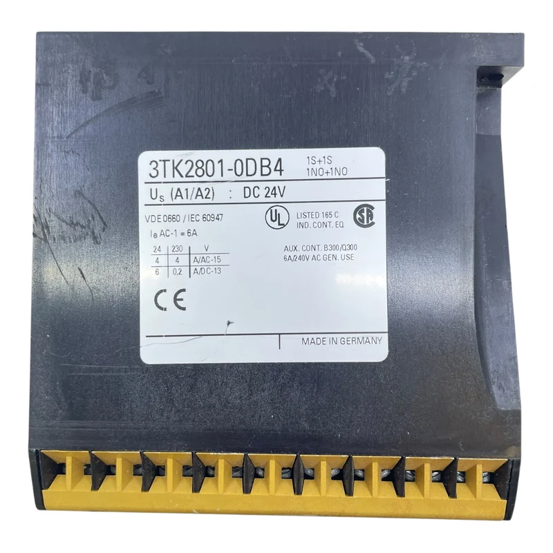 Siemens Sicherheitsrelais 3TK2801-0DB4 24V DC Steuerrelais