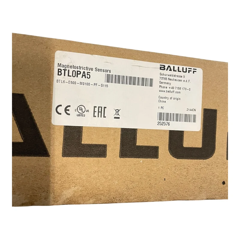 Balluff Magnetostriktiver Sensor BTL6-E500-M0100-PF-S115 BTL0PA5