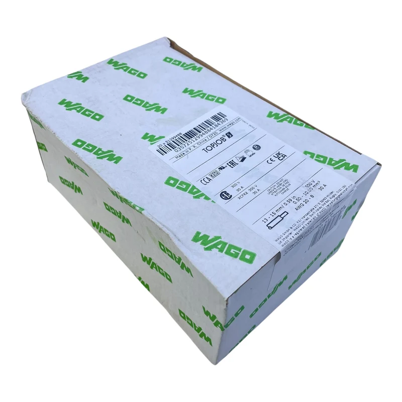 WAGO 2007-8821 2-Leiter-Trenn- und Messklemme 2-Conductor Disconnect/Test TB VE:20 Stk