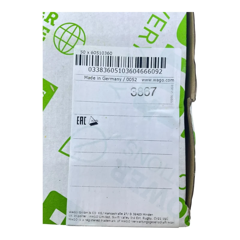 WAGO 249-117 Schraublose Endklammer Screwless End Stop VE:50 Stk