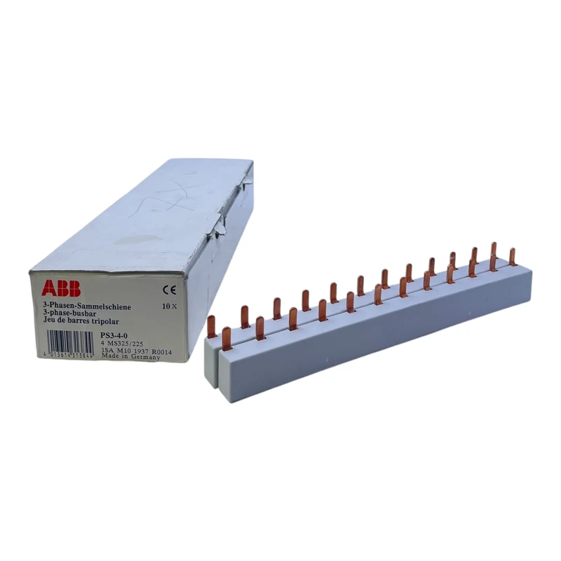 ABB 3-Phasen-Sammelschiene PS3-4-0 63A 690V 1SAM101937R0014 für MS325 VE:2stk