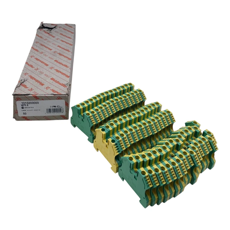 Weidmüller Reihenklemme WPE6 1010200000 PE-Klemme 6mm² VE:44 Stück