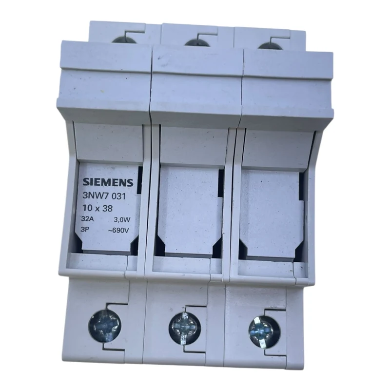 Siemens 3NW7031 Sicherungshalter für industriellen Einsatz 690 V AC 32 A 3-polig
