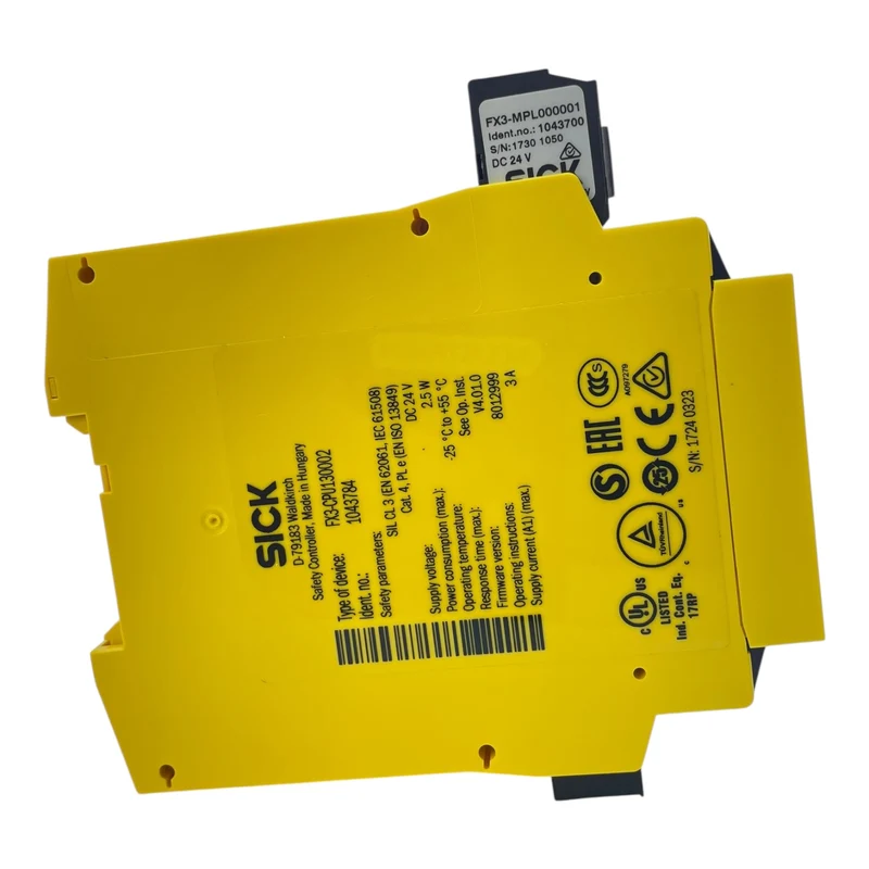 SICK Sicherheitssteuerung Safety Controller FX3-CPU130002 1043784 SIL3 PL e 24V