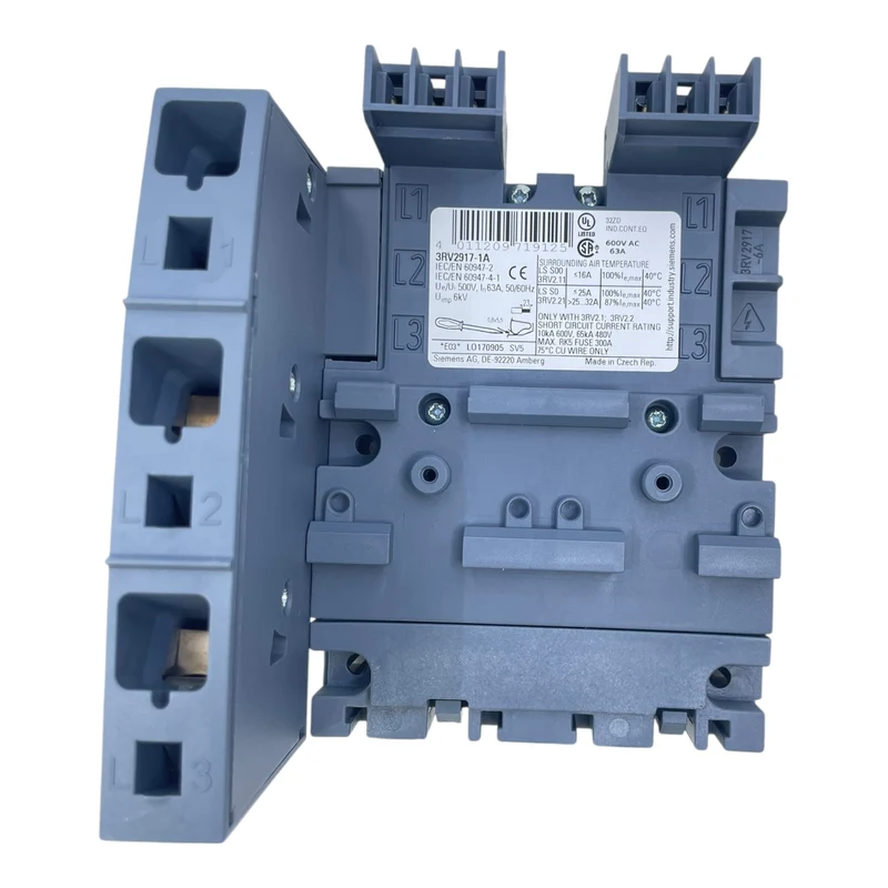 Siemens Anschlussmodul 3RV2917-1A für Leistungsschalter 3RV2