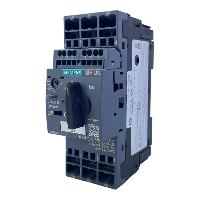 Siemens 3RV2021-4EA25 Motorschutzschalter 27–32A 400A SIRIUS ATEX Ex