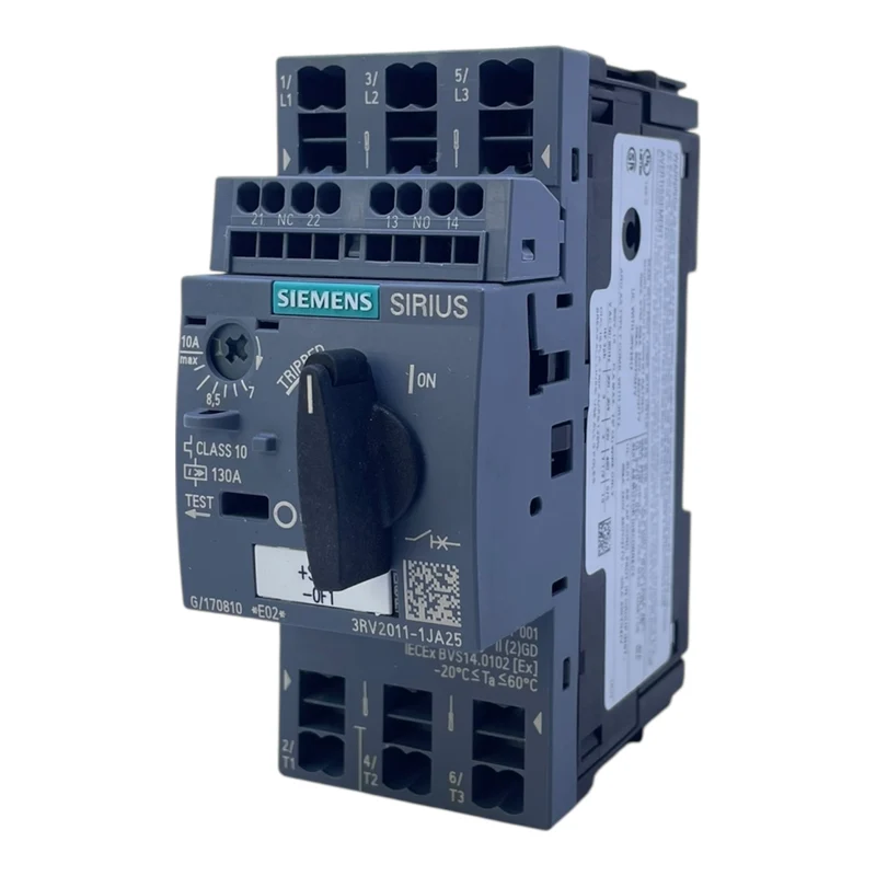 Siemens Motorschutzschalter 3RV2011-1JA25 Sirius 7–10A 130A