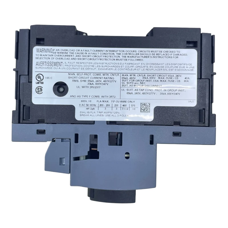 Siemens Motorschutzschalter 3RV2011-1JA25 Sirius 7–10A 130A