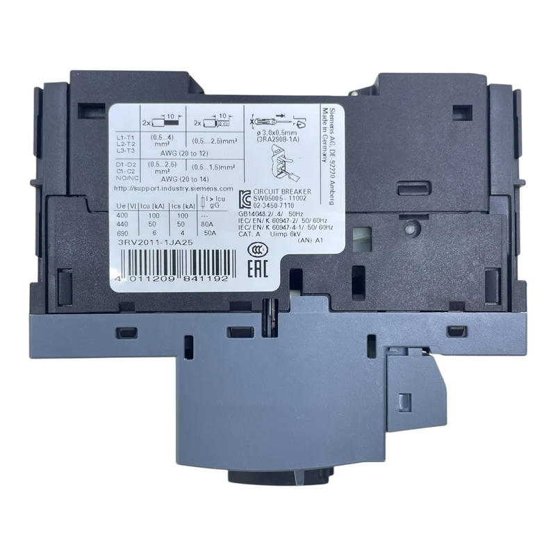 Siemens Motorschutzschalter 3RV2011-1JA25 Sirius 7–10A 130A